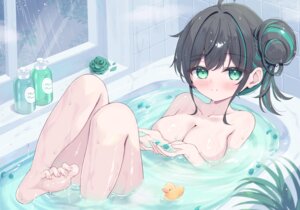 Rating: Questionable Score: 32 Tags: aoba_misuzu bathing feet mikaze_maruto topless wet User: Arsy