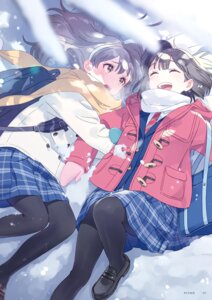 Rating: Safe Score: 16 Tags: hechima pantyhose seifuku skirt_lift yuri User: himeno_nanako