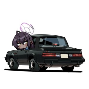 Rating: Safe Score: 3 Tags: blue_archive chibi halo kakudate_karin notnoe_(dxcl) seifuku User: Genex