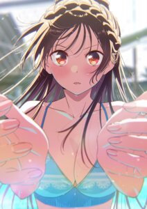 Rating: Questionable Score: 25 Tags: bikini_top hirayama_kanna ichinose_chizuru kanojo_okarishimasu swimsuits wet User: VigorousMMM