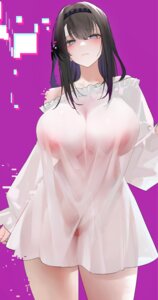 Rating: Explicit Score: 109 Tags: areola arknights no_bra nopan omone_hokoma_agm priestess_(arknights) pubic_hair pussy see_through User: Arsy