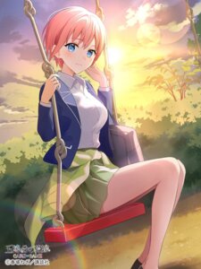 Rating: Safe Score: 20 Tags: 5-toubun_no_hanayome nakano_ichika niwata0 seifuku skirt_lift sweater User: VigorousMMM
