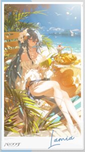 bikini_top lamia_(punishing:_gray_raven) punishing:_gray_raven see_through swimsuits tagme