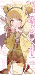 Rating: Safe Score: 21 Tags: blue_archive devil halo horns kimono pointy_ears tail tanga_ibuki toki_kimagure wings User: Aleax