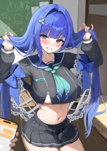 Rating: Questionable Score: 42 Tags: arcana_(nikke) fishnets goddess_of_victory:_nikke no_bra ponya_0000 seifuku User: Arsy