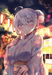 Rating: Safe Score: 17 Tags: fukuchi_kamio hiwamura_hiyori yowayowa_sensei yukata User: himeno_nanako