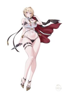 evelyn chevalier from zenless zone zero by subong