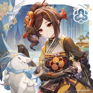 Rating: Safe Score: 11 Tags: chiori genshin_impact japanese_clothes neko tagme User: moonian