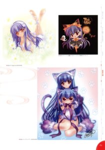 Rating: Questionable Score: 7 Tags: animal_ears carnelian kamiazuma_touka kawakabe_momoka naked orbit tail touka_gettan User: WtfCakes