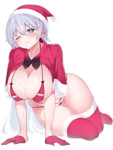 Rating: Questionable Score: 36 Tags: bikini christmas fukuchi_kamio hiwamura_hiyori swimsuits thighhighs wet yowayowa_sensei User: himeno_nanako