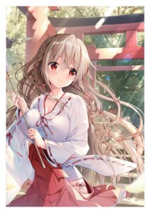 Rating: Questionable Score: 17 Tags: cleavage digital_version maeda_shiori miko open_shirt pantsu string_panties twinbox twinbox_(circle) twinbox_gakuen User: Arsy
