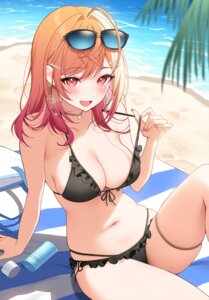 Rating: Questionable Score: 48 Tags: bikini garter hololive hololive_dev_is ichijou_ririka megane mugino0515 swimsuits undressing User: VigorousMMM